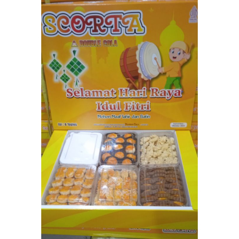 

paket kue kering SCORTA exp oktober 2023