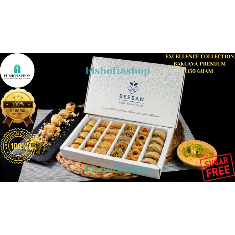BEESAN BAKLAVA TURKI PREMIUM | BAKLAVA BEESAN | BAKLAVA EXCELLENCE COLLECTION PREMIUM