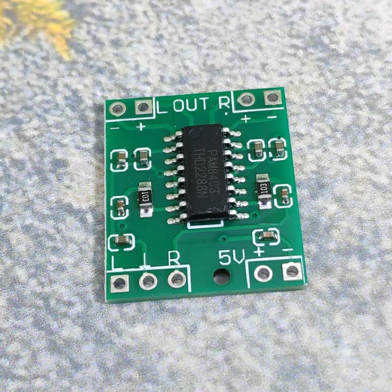 Pam8403 kit Mini Amplifier 3Wx2 modul Ampli mini PowerAmp mini Power Amp mini