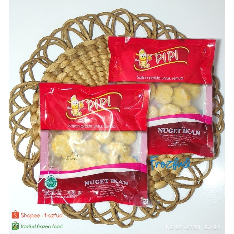 

PINA Frozen Food Nuget Ikan Nugget Ikan 250gr (Include Bubble Wrap)