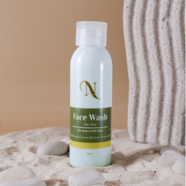 NBeaute FACIAL WASH ACNE TEA TREE (Sabun wajah berjerawat)