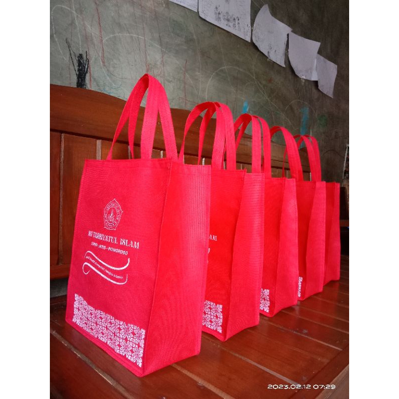 

tas lebaran idul fitri sembako souvenir murah gratis sablon