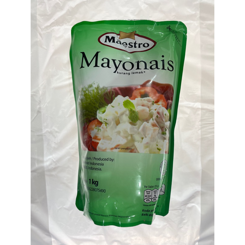 

Maestro Mayonais (kurang lemak) 1Kg