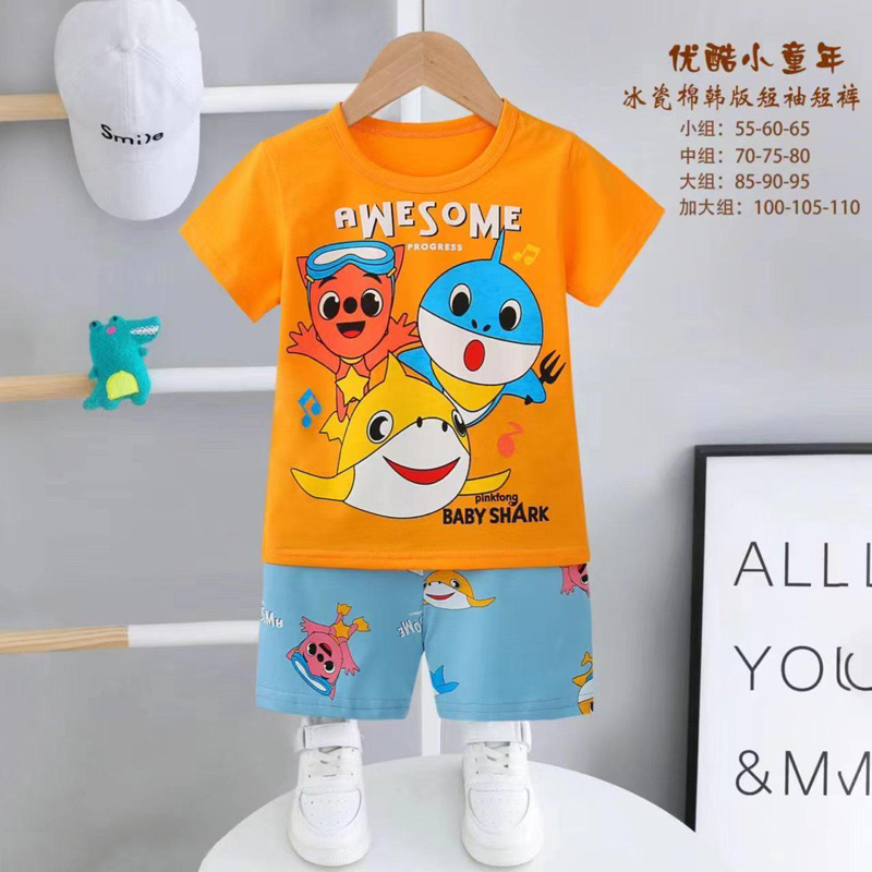 BAJU TIDUR IMPORT ANAK 1-9 TAHUN | HP004 | SETELAN TIDUR IMPORT ANAK | KUBAO PIYAMA ANAK IMPORT | PIYAMA ORGANIK ANAK