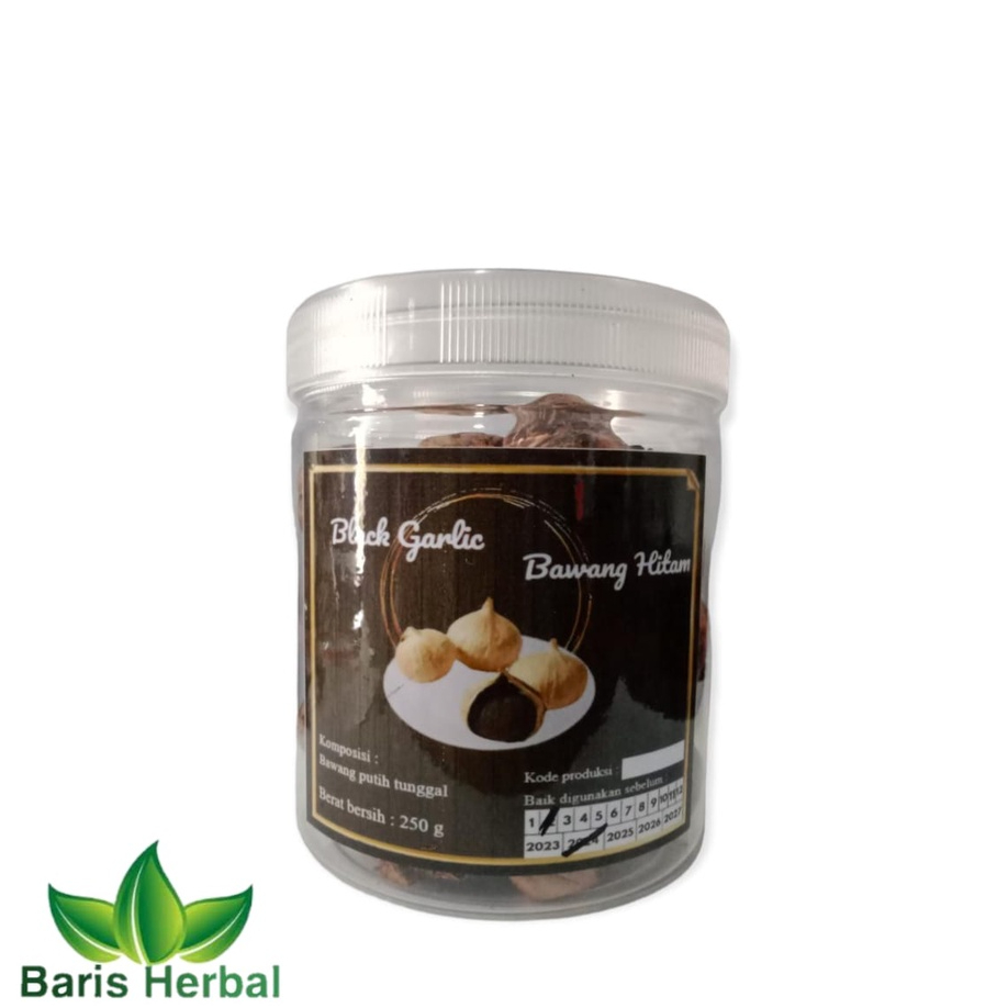 

Black Garlic | Bawang Lanang | Bawang Putih Tunggal - 250gr