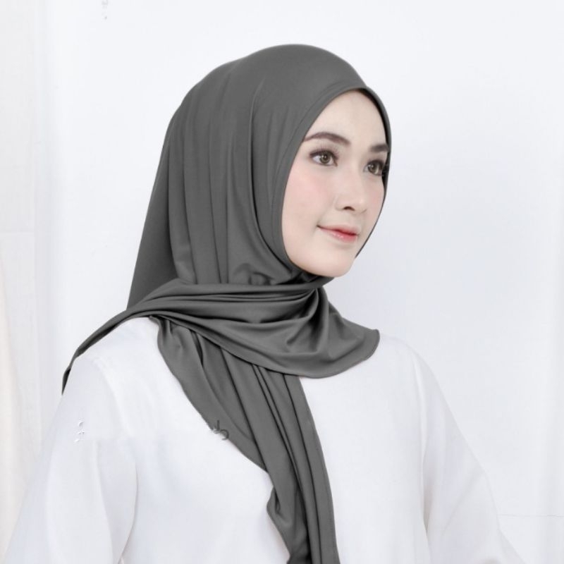 Hijab Segitiga Instan Jersey