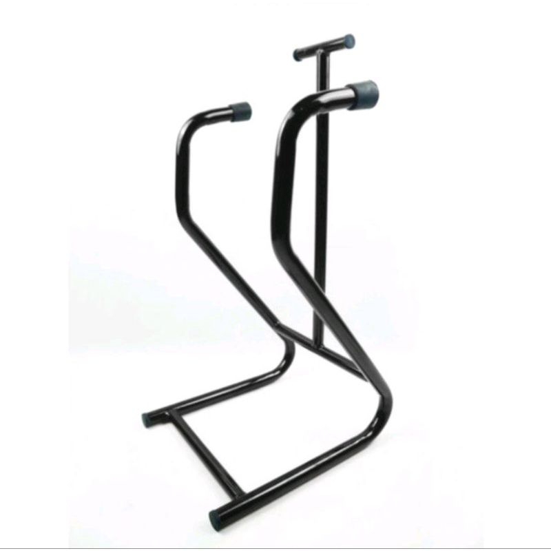 Mikhaeladsport Boot Wash Stand Cross Cuci Sepatu Motor Trail Universal