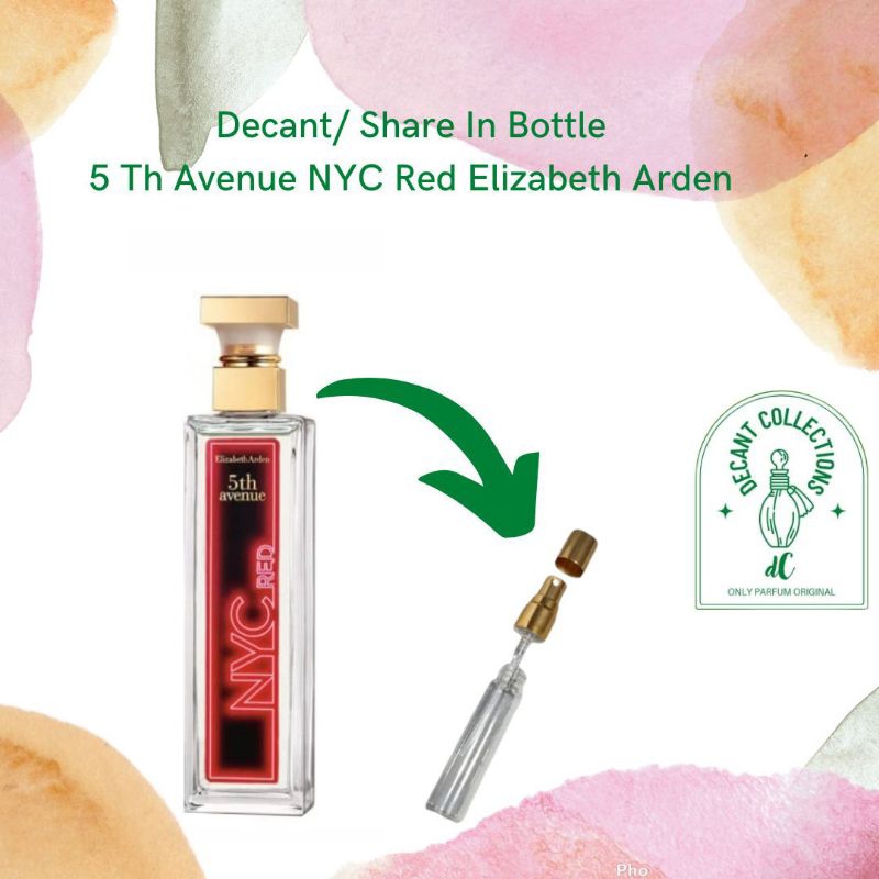 Decant/ Share In Bottle 5 Th Avenue NYC Red Elizabeth Arden