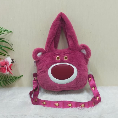 Tas Selempang Kotak Lotso Melody Cinamorol Size 15cm/slingbag anak lucu/tas samping anak/Totebag Lotso/Handbag Lotso/Tas Lotso