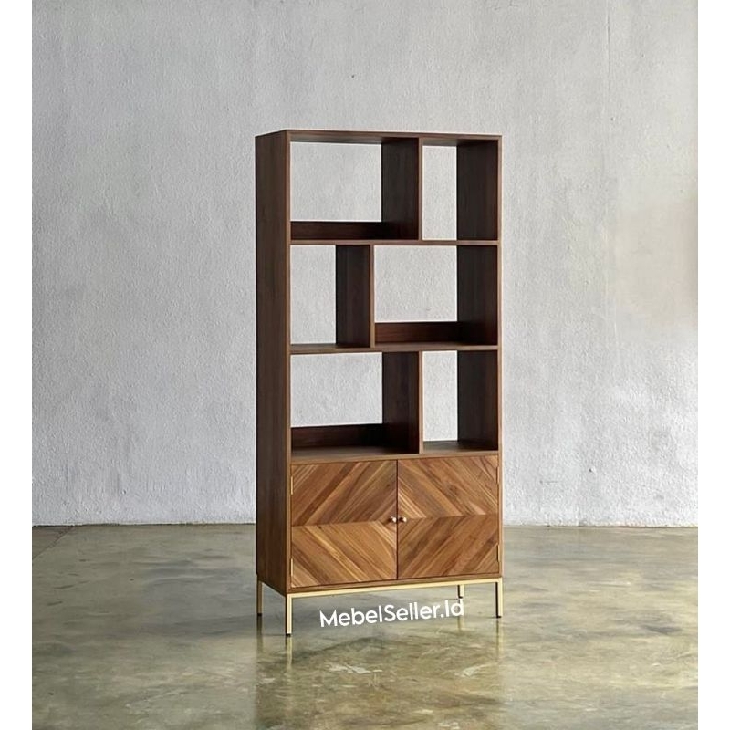 Lemari Hias - Lemari Hias Jati - Rak Buku - Rak Buku Jati