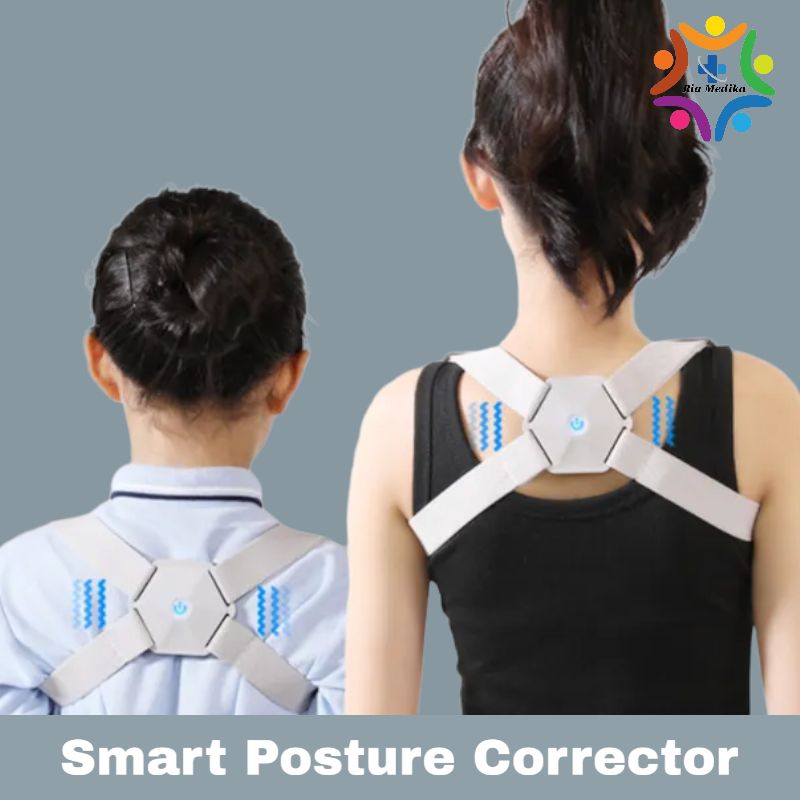 Smart Posture Corrector  Corrector Intelligent Sensor Vibration  Terapi Punggung Posture Bungkuk