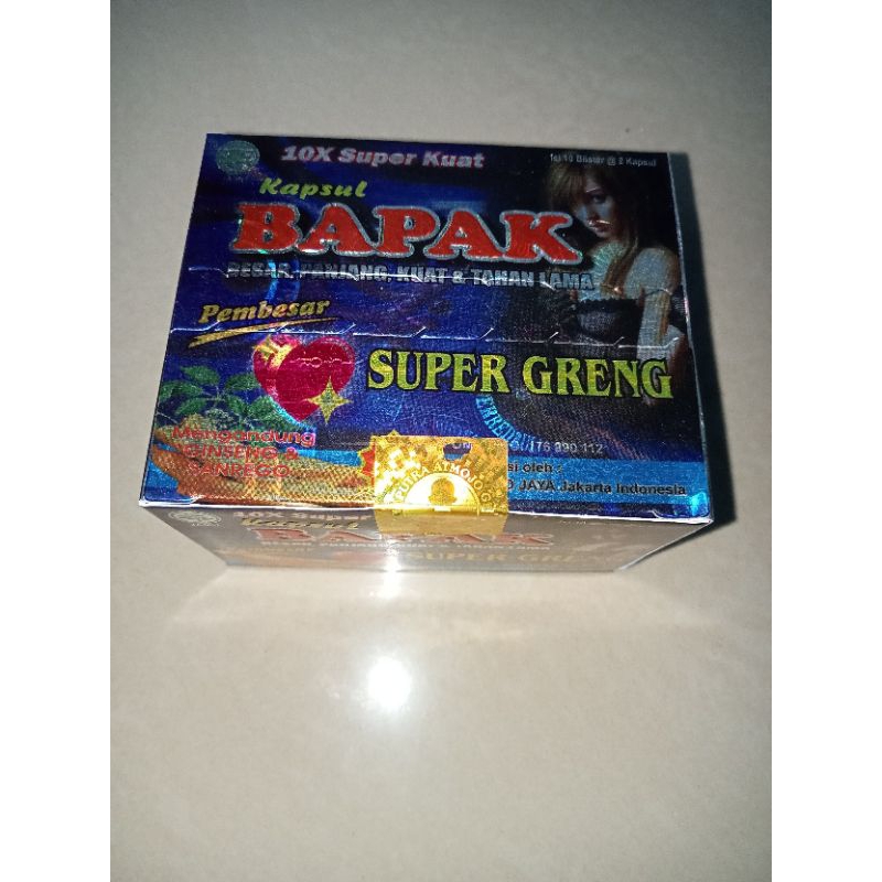 Paket 20 Box Bapak Kapsul Super Greng Original