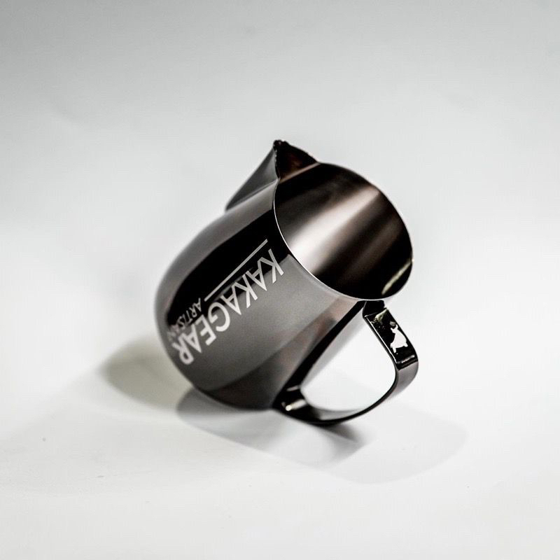 kakagear Viper 700ml Jet Black | Pro Latte Art Milk Jug