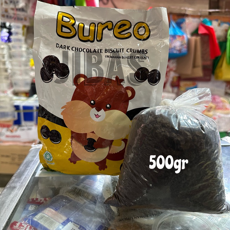 

BUREO Remahan Biskuit Coklat REPACK 500gr