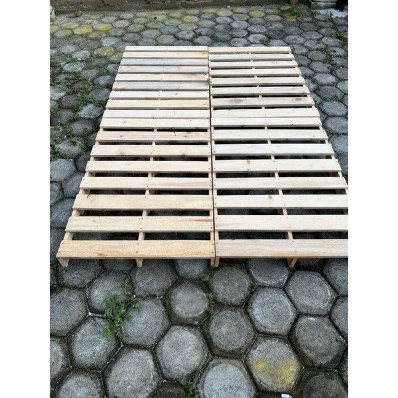 PALET KAYU JATI BELANDA TEMPAT TIDUR