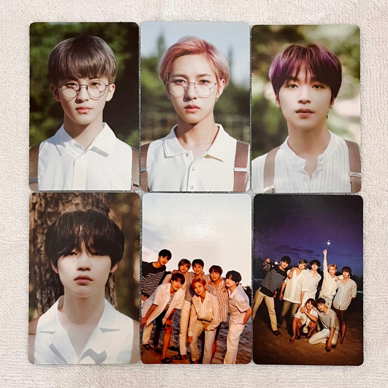 PC Photocard NCT Dream Mark Renjun Haechan Chenle Grup Dream A Dream DAD V1 (OFFICIAL)