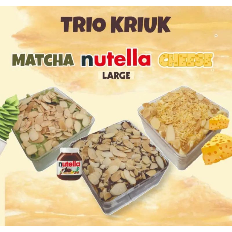 

Trio Kriuk Pastry BoX (Small / Large)