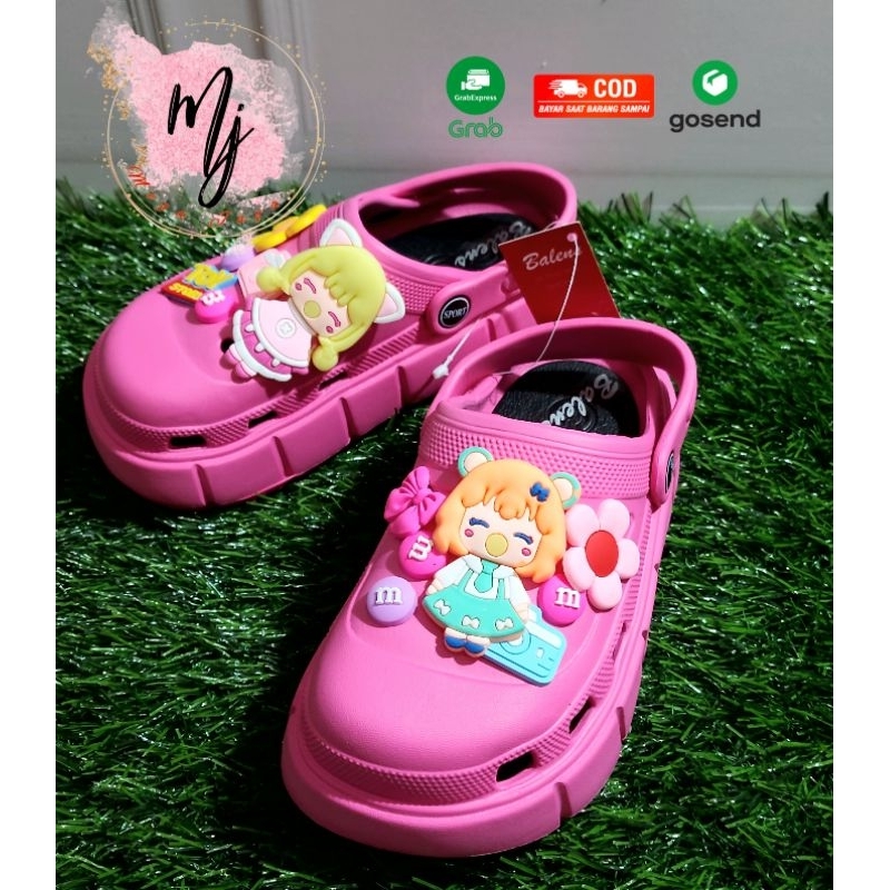 Sandal Eva Rubber Korea Anak Perempuan Import