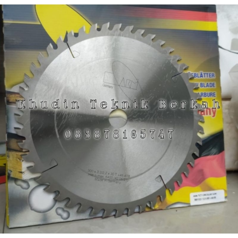 TCT AKM Mata Gergaji Circular 12 Inch 300 x 60T Made In Germany