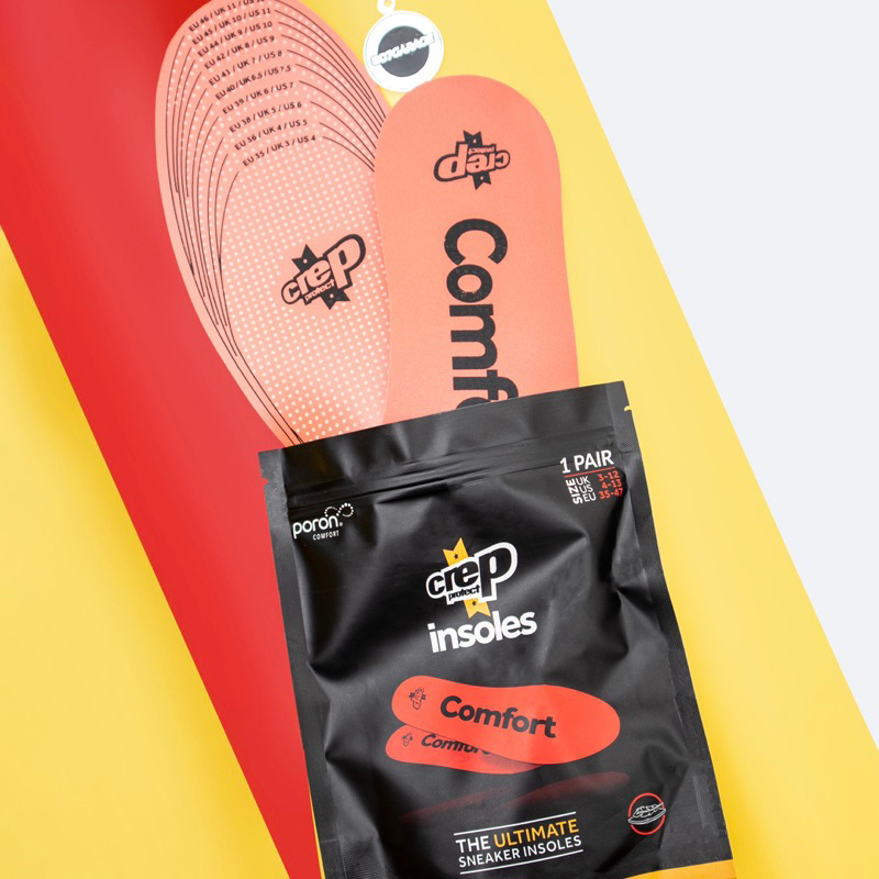 Crep Protect Insoles Comfort Red