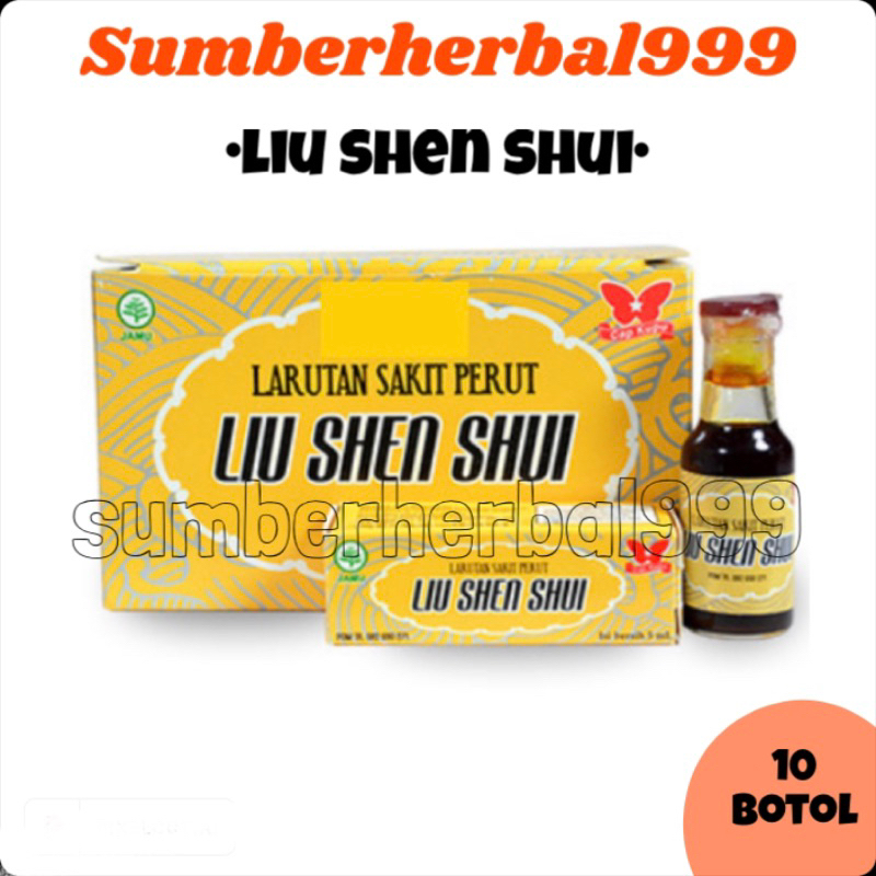 LIU SHEN SHUI 10'S - Obat Sakit Perut