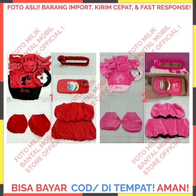 SET CAR SARUNG COVER BANTAL HEADREST SANDARAN KEPALA LEHER JOK TISU TISSU TISUE TISSUE STIR SETIR SA
