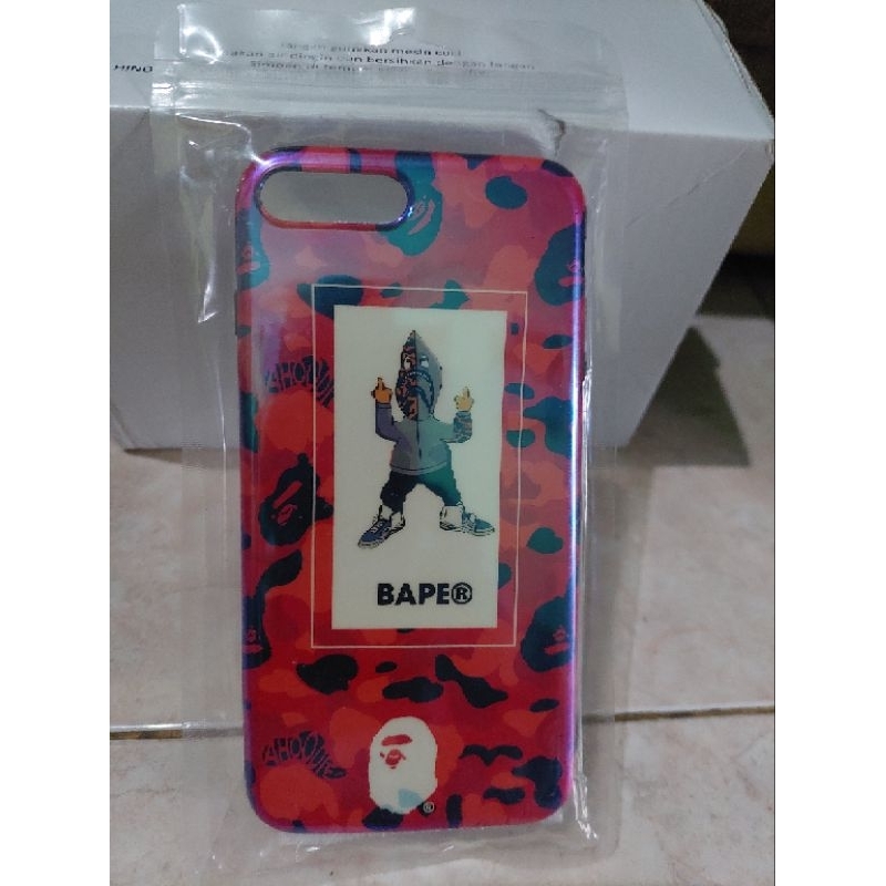 Case iphone 7plus aesthetic lucu hitam premium