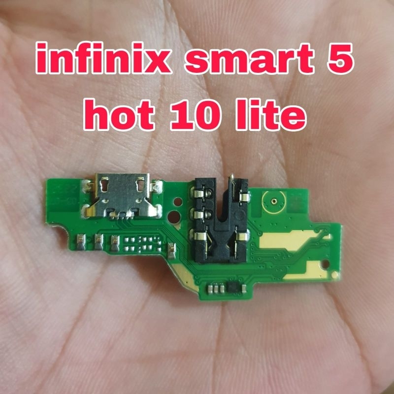 boardcas papan pcb cas infinix smart 5 / hot 10 lite /x657/x657c