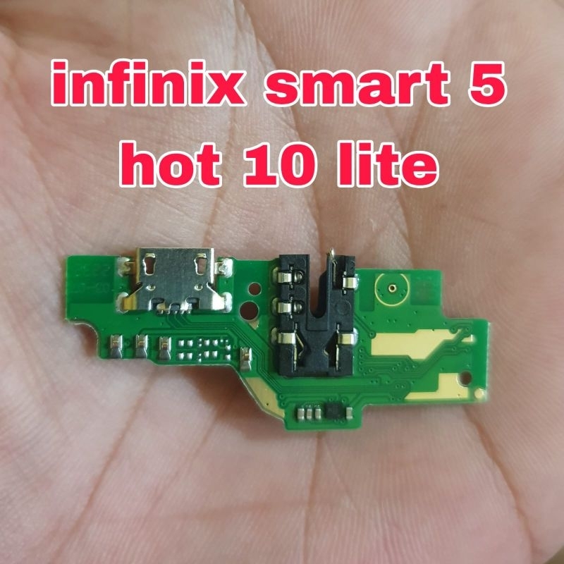 boardcas papan pcb cas infinix smart 5 / hot 10 lite