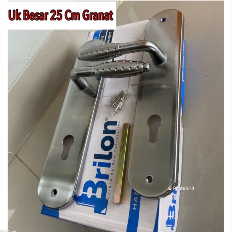 GAGANG PINTU UKURAN BESAR 25 CM SUS 304 gagang pintu rumah handel pintu rumah ukuran besar 25 cm stainless 304 set lever handle GARANSI 10 TAHUN HANDLE PINTU STANLIS STEEL PADAT/PEGANGAN TARIKAN PINTU PROMO MURAH  KUNCI