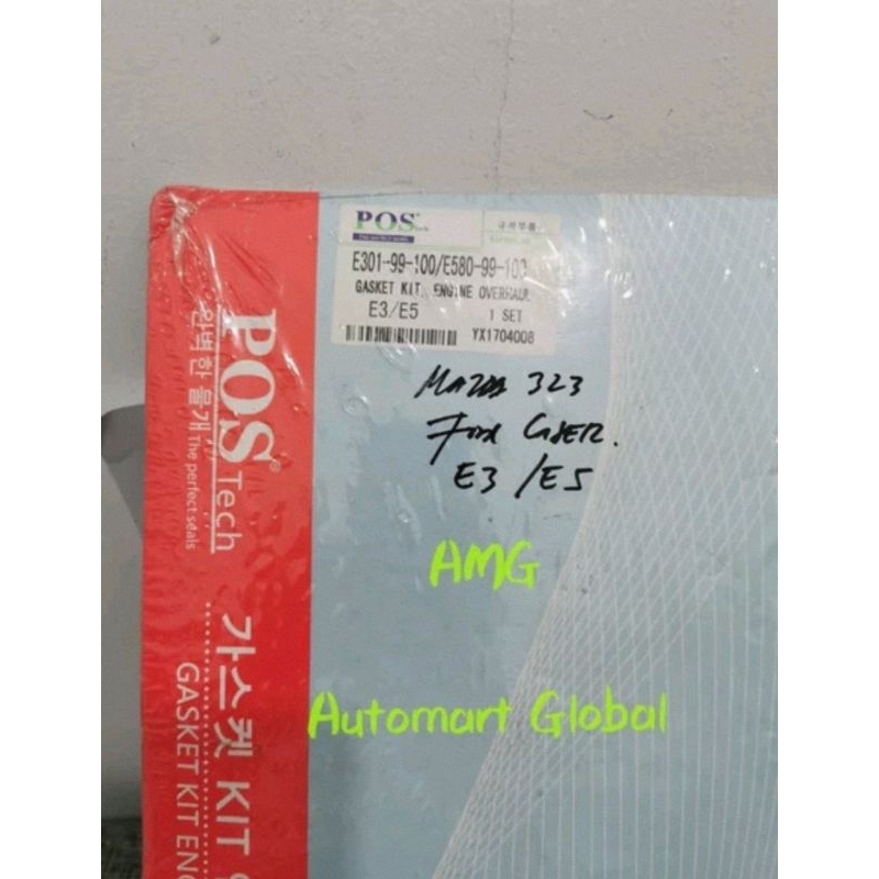 packing gasket set ford laser