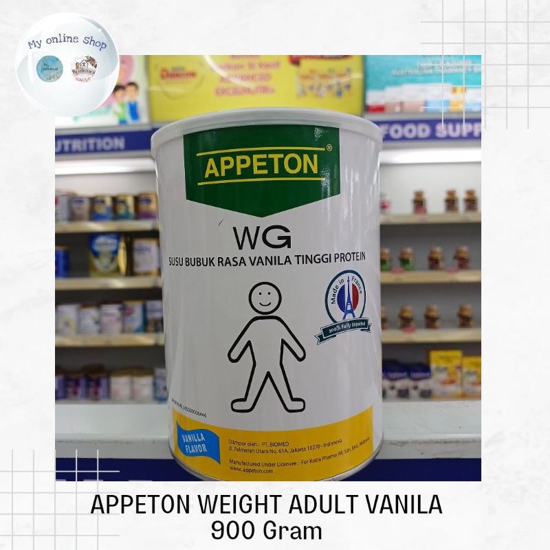 

APPETON WEIGHT ADULT VANILA & COKLAT 450 & 900 Gram