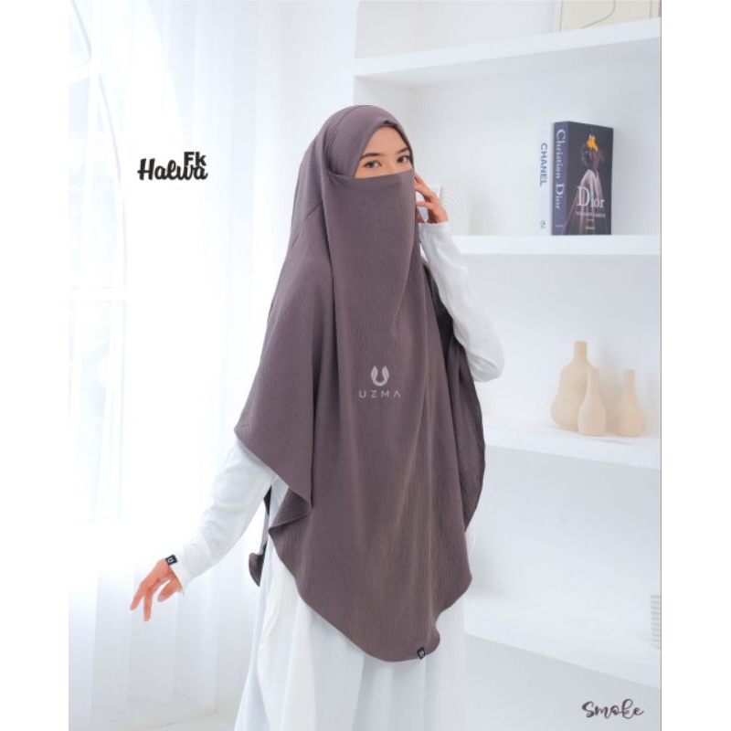 Uzmahijab HALWA FRENCH KHIMAR | FRENCH KHIMAR INSTAN | DAILY FRENCH KHIMAR | FRENCH KHIMAR KARET | F