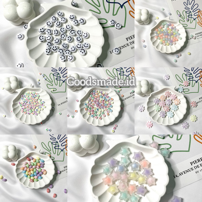 Manik mote charm hiasan Per 10gr - goodsmade id