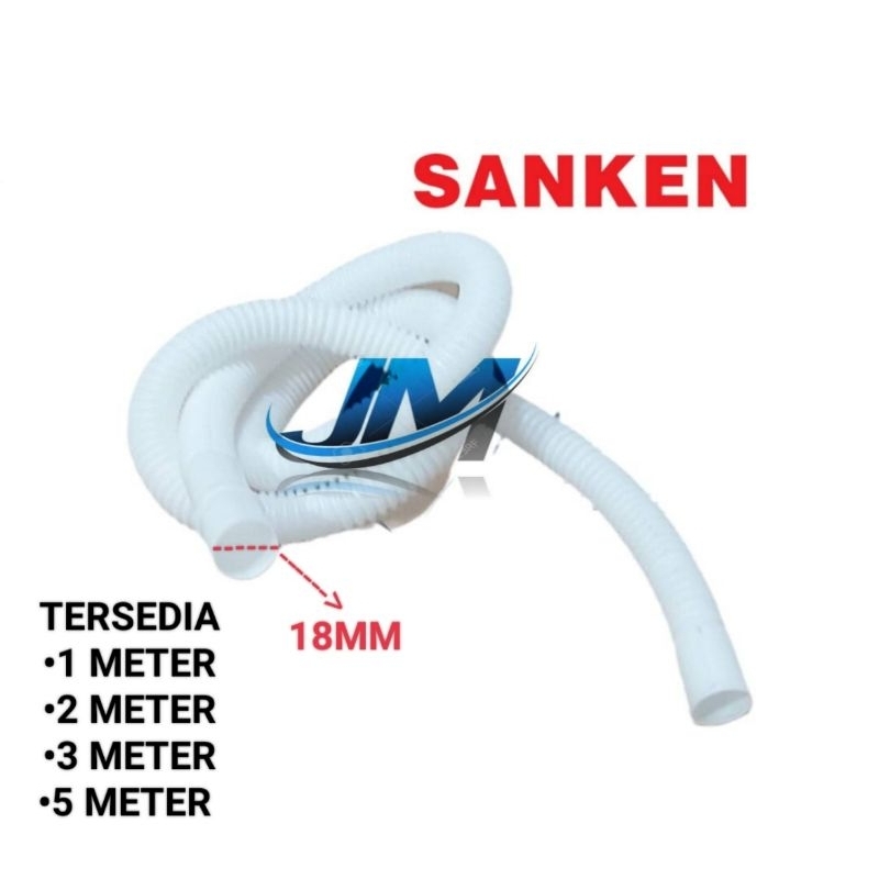 Selang Masuk Air Mesin Cuci Sanken / Selang Inlet Mesin Cuci Sanken 2 Tabung
