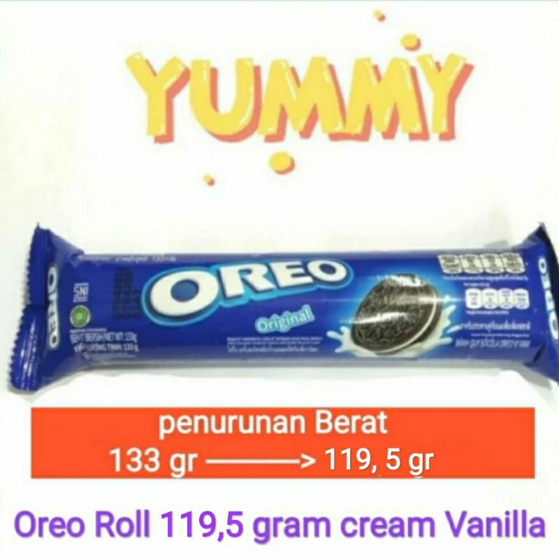 

oreo roll original per piece | cream vanilla