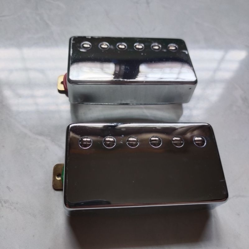 Pickup Humbucker Kaleng PTP Chrome set HH