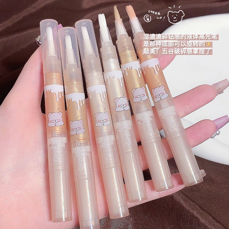 Pen Glitter Gege Bear - Bling" Gege Bear - Higlighter