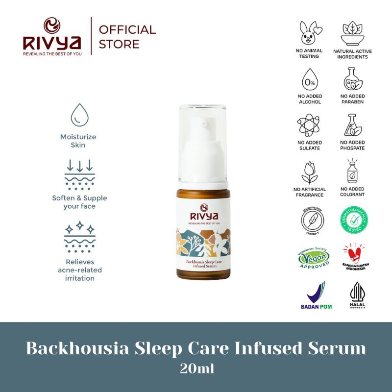 RIVYA Backhousia Sleep Care Infused Serum