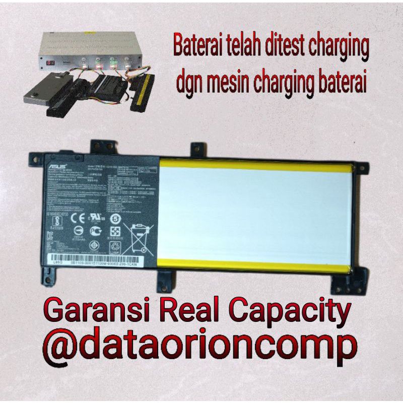 Baterai Battery Asus A456 A456U A456UJ A456UV A456UF A456UQ X456 X456UJ X456UV C21N1508