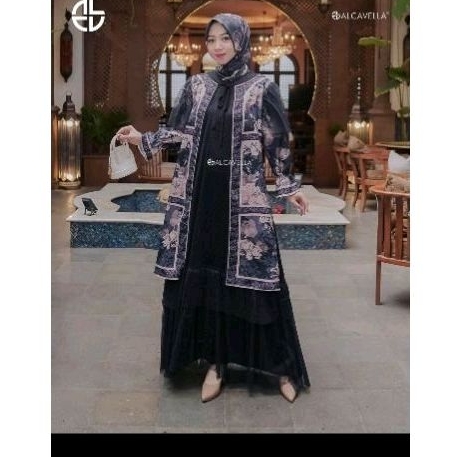 Alcavella - Laurencia Dress /Gamis wanita/Gamis terbaru