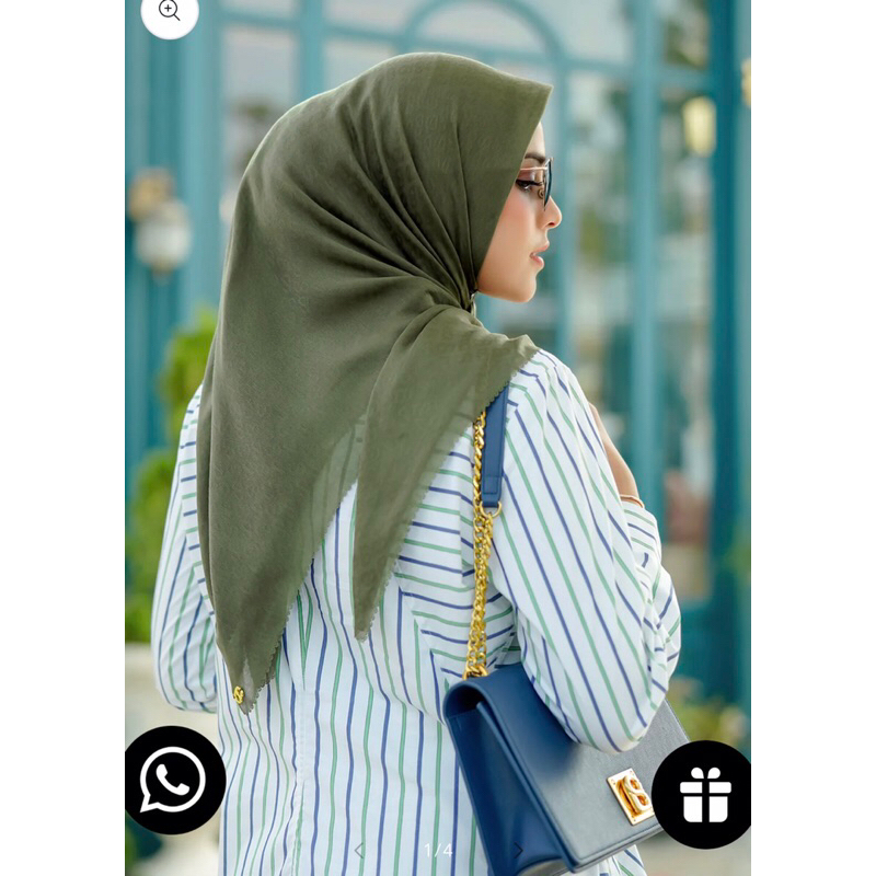 [NEW] Everyday Tapis Embossed - Kale by Buttonscarves