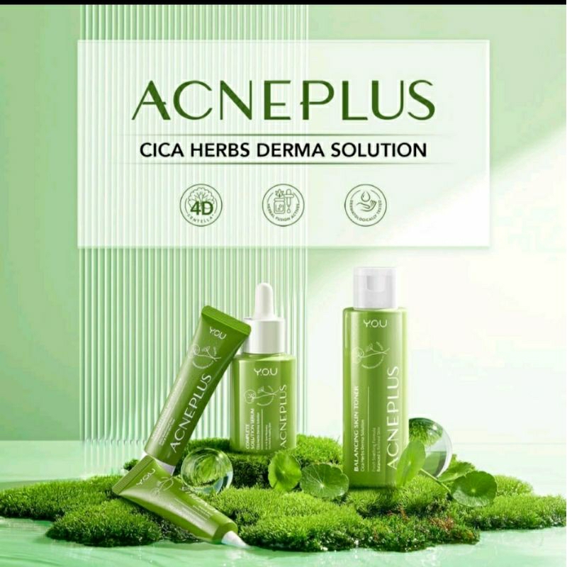 YOU AcnePlus Triple Action Spot Care l Moisturizer 25gr | Acne Toner | Acne Serum