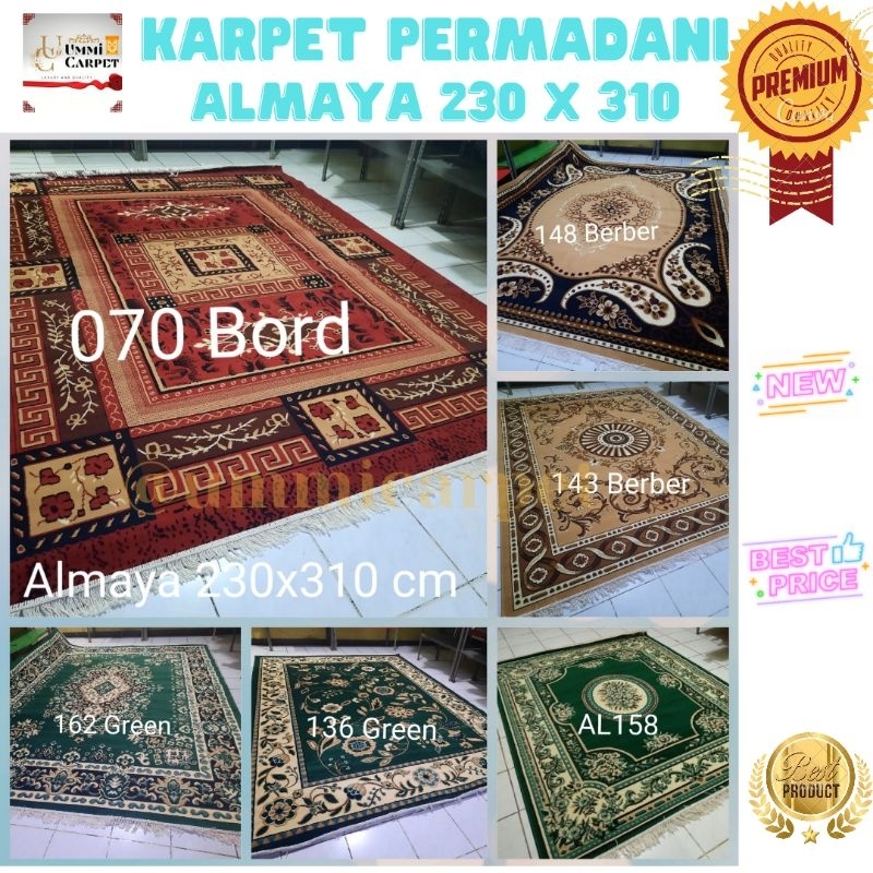 Karpet permadani almaya safira 230x310 karpet lantai jumbo
