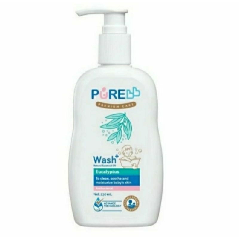 PUREBB pure Baby Wash Eucalyptus Oil 230ml