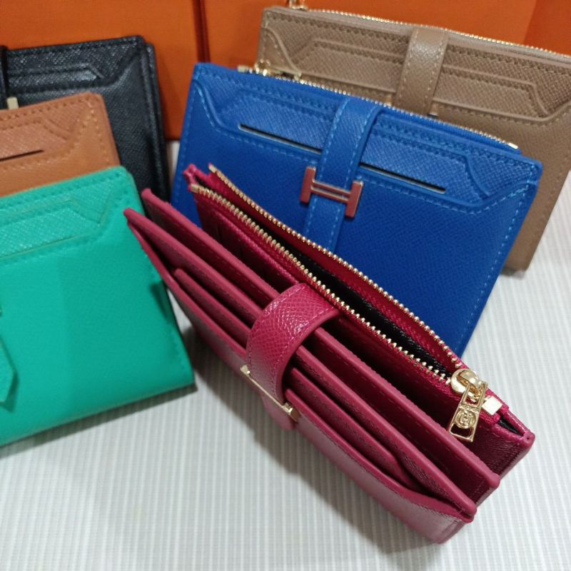 NEW !! Dompet import wanita GWH multi card free box + dustbag