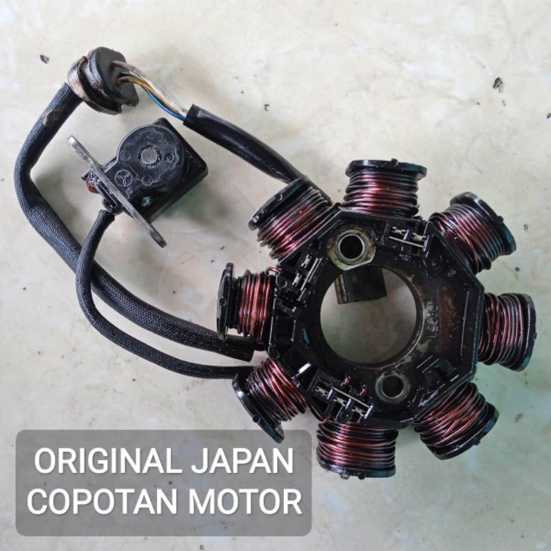 ORIGINAL Set Spull dan Fulser Kawasaki Blitz R Asli Copotan Motor JAPAN PNP Athlete Edge ZX 130 Den 
