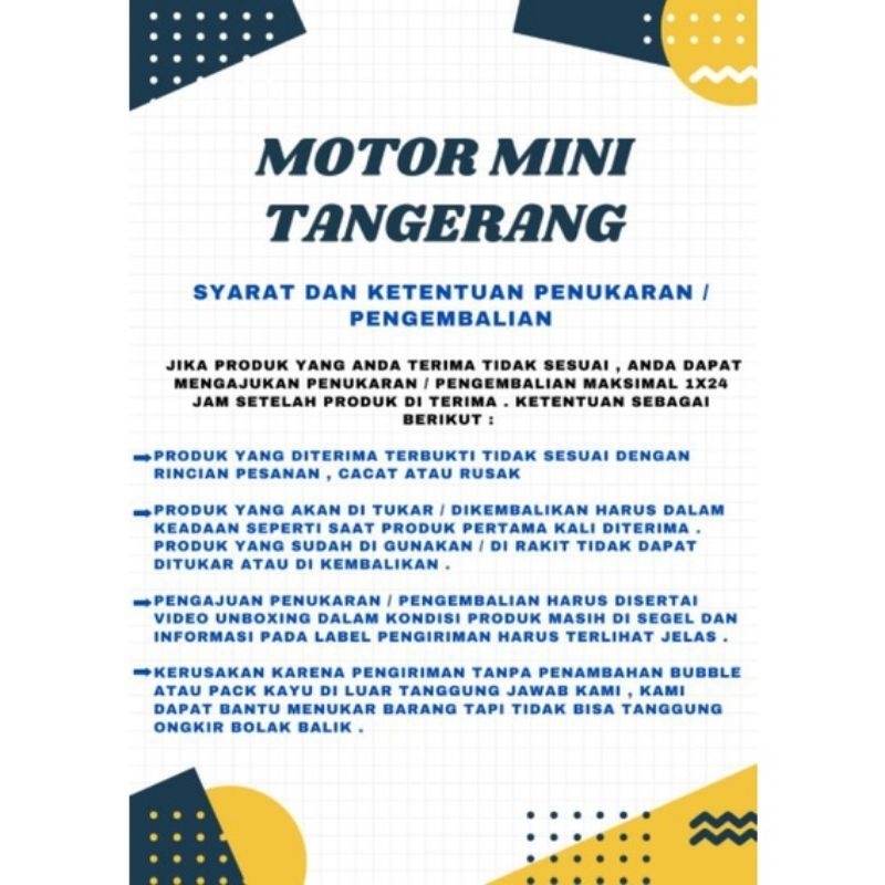 MOTOR MEDIUM TRAIL LENKA 69 50CC MESIN 2 TAK MOTOR MINI ANAK