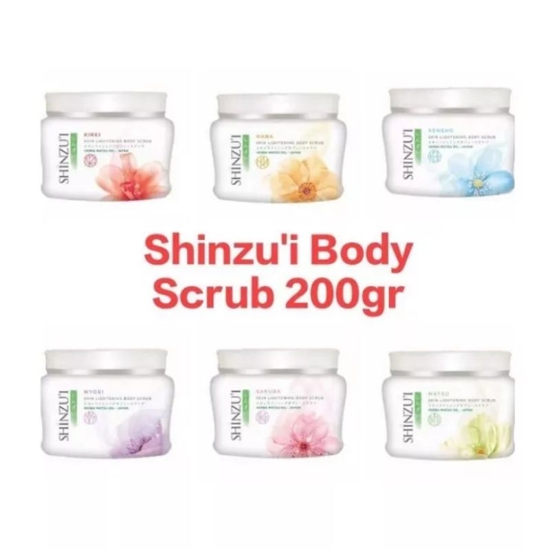 LULUR SHINZUI SHINZUI BODY SCRUB 200GRAM