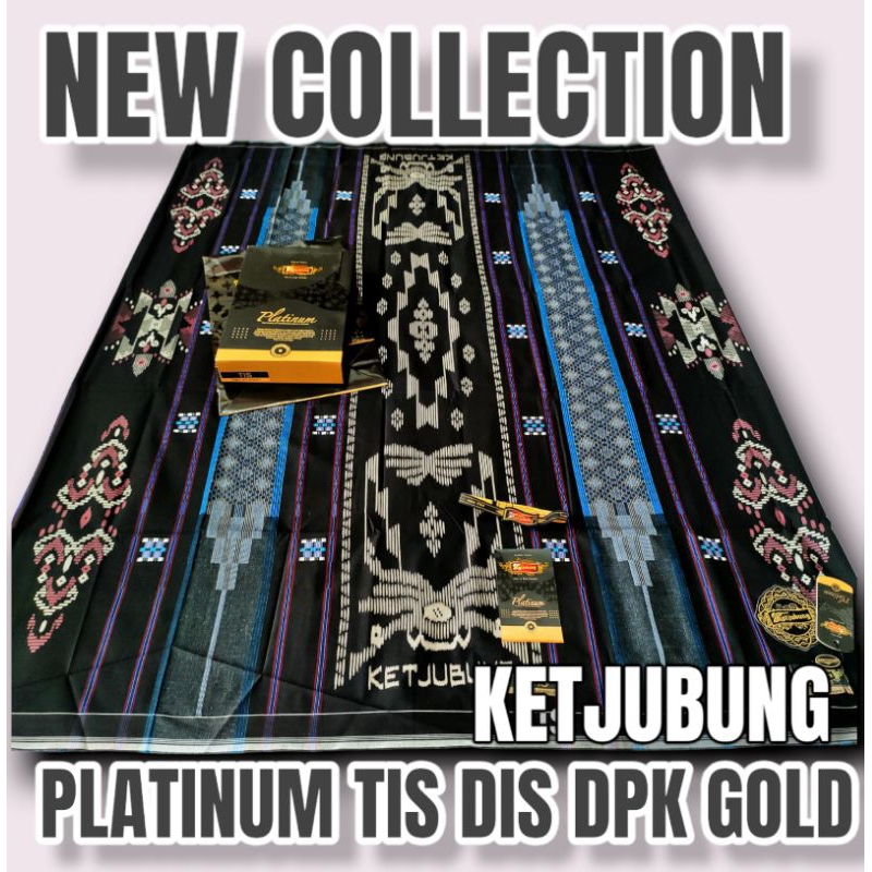 Sarung Ketjubung Platinum Original, Sarung Ketjubung Platinum JSG TIS DIS Original Gold